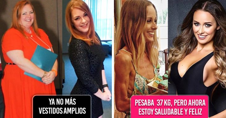 14 Chicas antes y después de llegar a su peso ideal que te motivaran a lograr tus metas