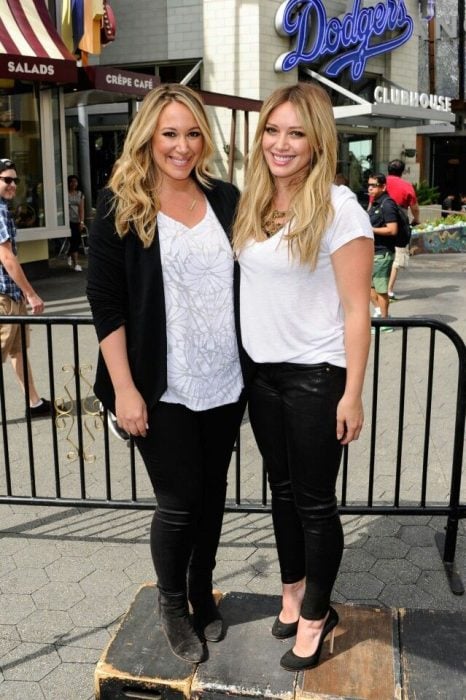 hilary duff and sister