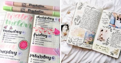 20 Libretas que te inspirarán a organizar tu vida con MUCHA creatividad