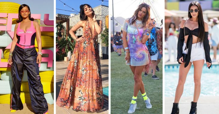 15 Looks que las famosas usaron en Coachella y vas a querer copiar