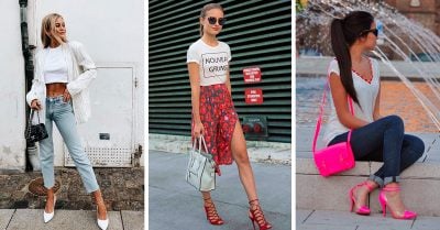 15 Looks de verano para sacar del clóset tus zapatillas de tacón favoritas