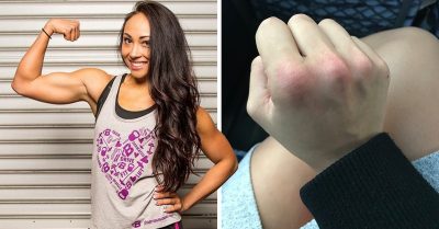 Hombre ataca a una chica ‘indefensa’; se lleva el puñetazo de su vida