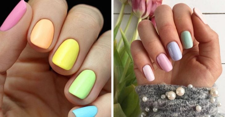 Luce tus uñas con estas ideas en color pastel