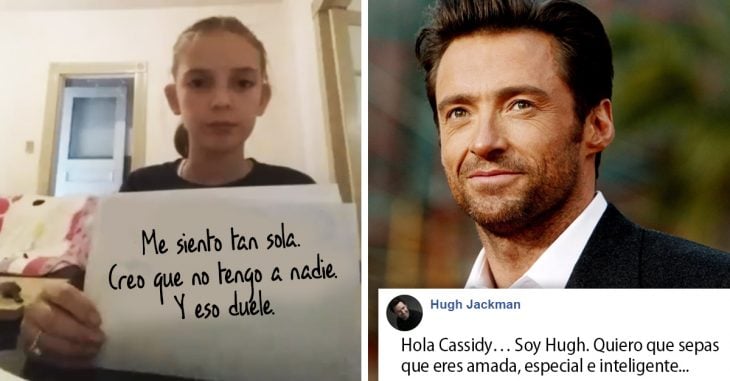 Pequeña de 10 años denuncia bullying y Hugh Jackman trata de apoyarla