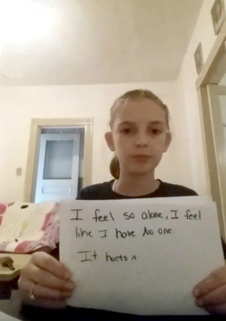 niña denuncia bullying