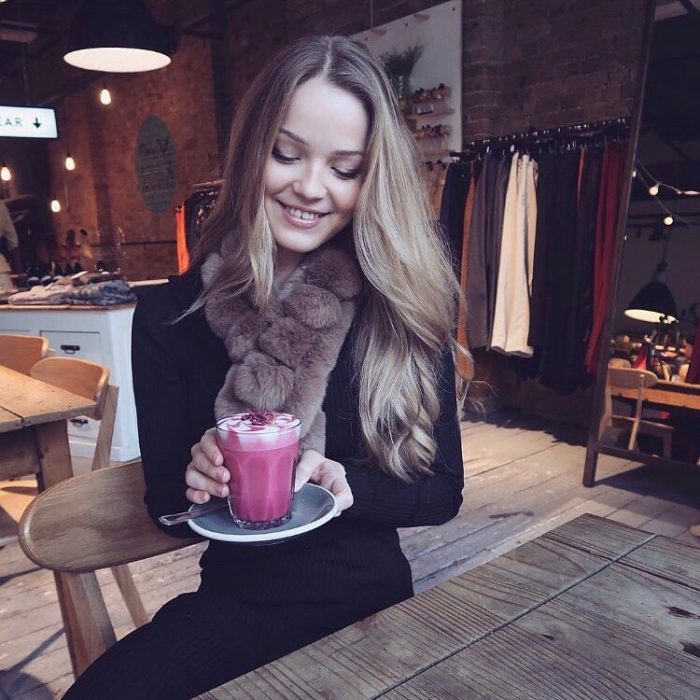 pink latte