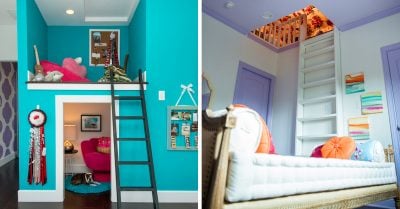 15 Diseños de habitaciones que te harán desear tener también un pasadizo secreto