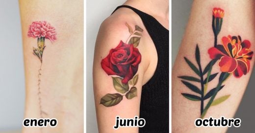 Flores de nacimiento, la última moda en tatuajes