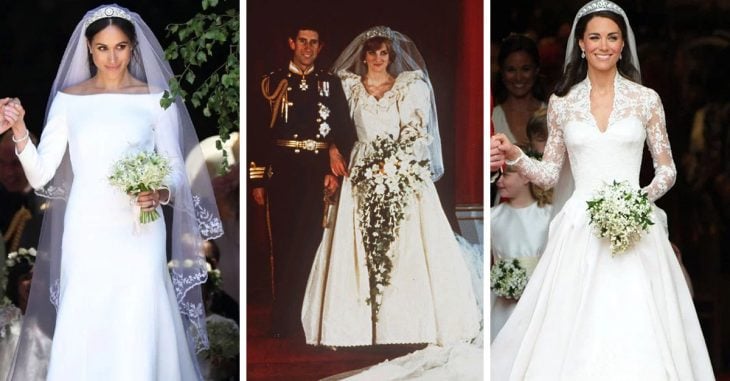 10 Vestidos de novia más espectaculares de las bodas reales