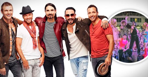 Los Backstreet Boys se disfrazaron de las Spice Girls para festejar sus 25 años como ban