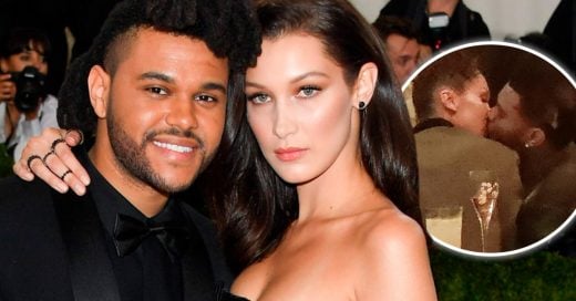 Bella Hadid y The Weeknd fueron captados besándose en una fiesta en Cannes