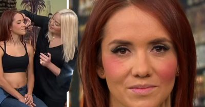 ¡Traicionada por los nervios! Intentan tutorial de belleza en televisión y TODO sale mal