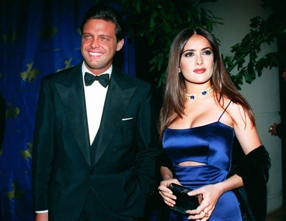 Salma Hayeck y Luis Miguel