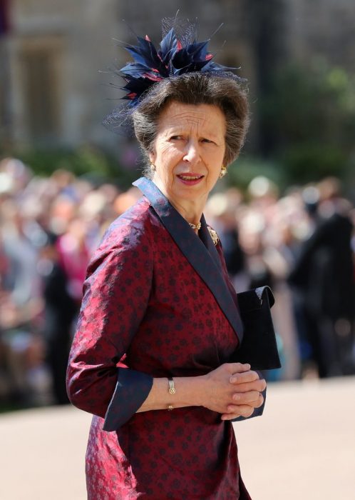 Princesa Anne hermana de la reina Isabel II 