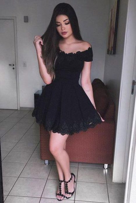 15 Vestidos de negro que vas a en tus XV