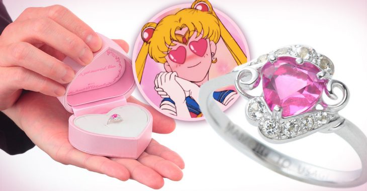El anillo de compromiso que TODA chica fan de Sailor Moon merece recibir en su propuesta