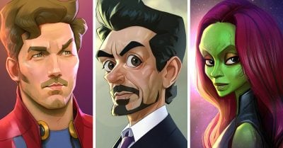 Así se verían tus personajes favoritos de ‘Los Vengadores’ si fueran dibujos animados