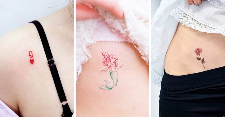 15 Pequeños y delicados tatuajes para chicas que aman la discreción