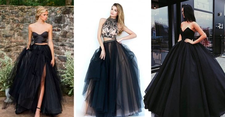 15 Vestidos negros que son perfectos para tus XV