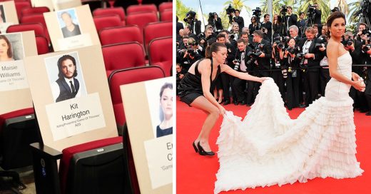 8 Cosas que suceden durante una alfombra roja y que no tenías idea