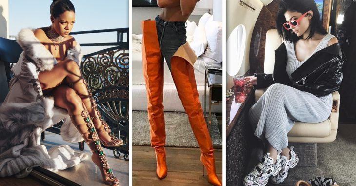 15 Pares de zapatos extraños que las famosas poseen