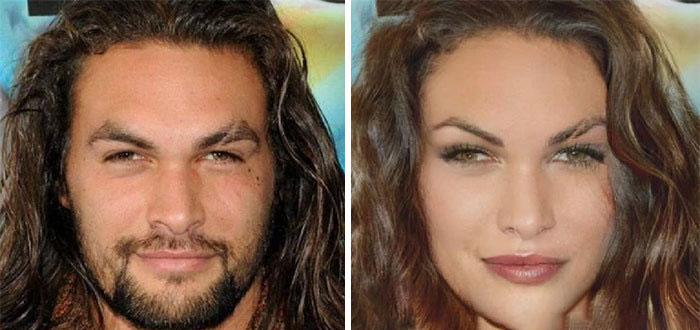 Jason momoa como mujer 