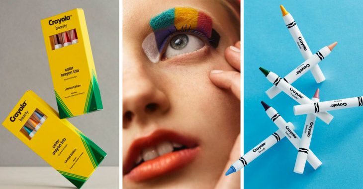 Crayola ha lanzado su nueva línea de maquillaje, y nuestra niña interior lo está amando