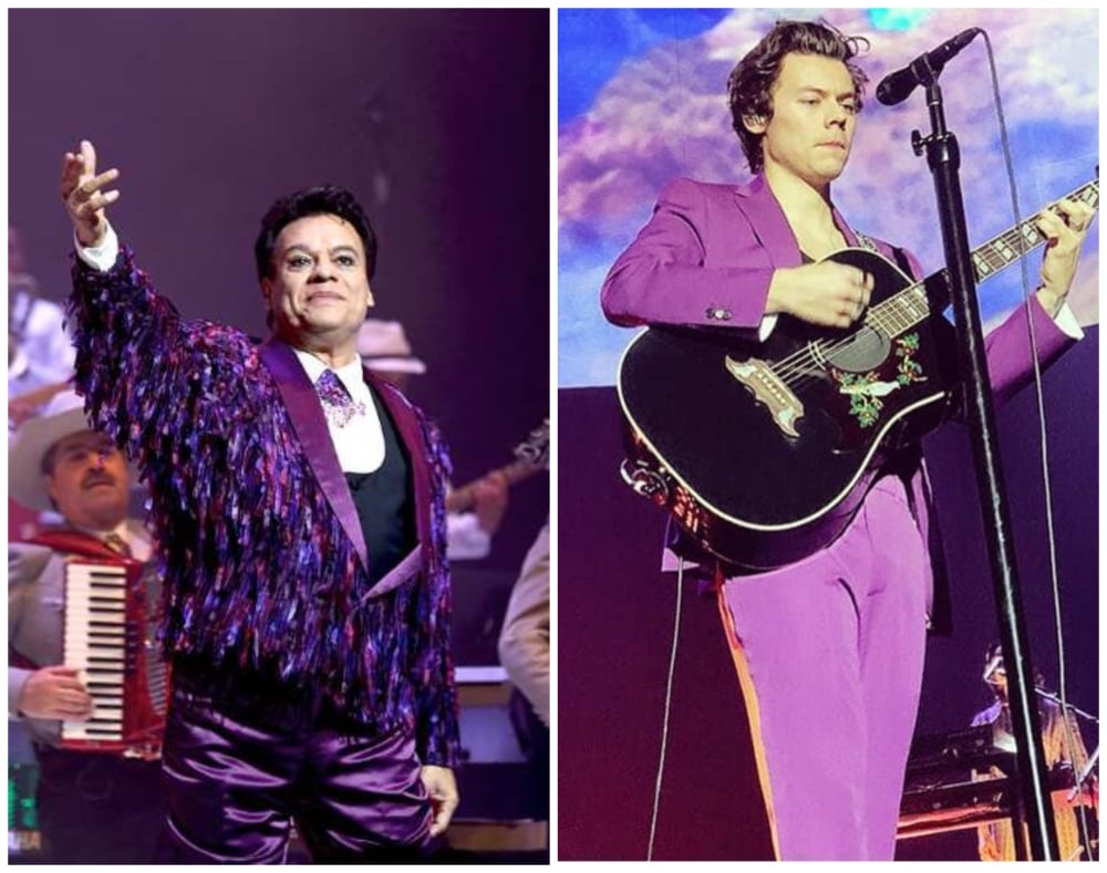 Harry Styles está copiando los outfits de Juan Gabriel