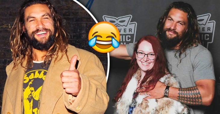 Jason Momoa troleo al esposo celoso de una de sus fans de la mejor manera 