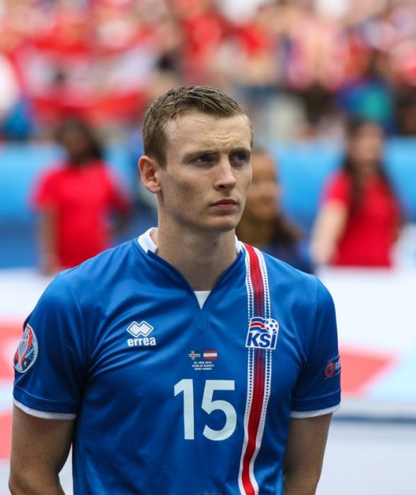 Jón Daði Böðvarsson jugador de Islandia 