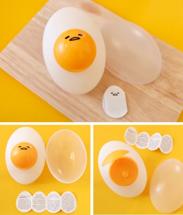 mascarilla en forma de huevo 