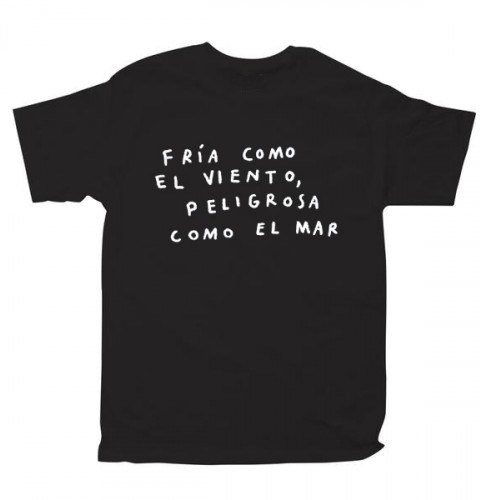 Playera con estampado del personaje de la serie de Luis Miguel 