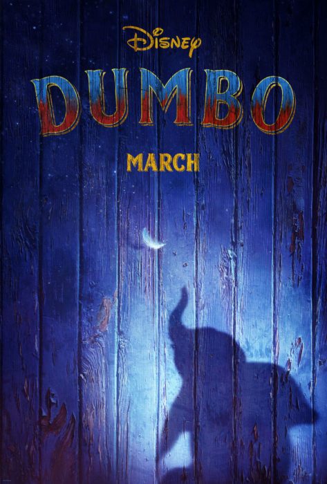 Poster oficial de la película de Dumbo