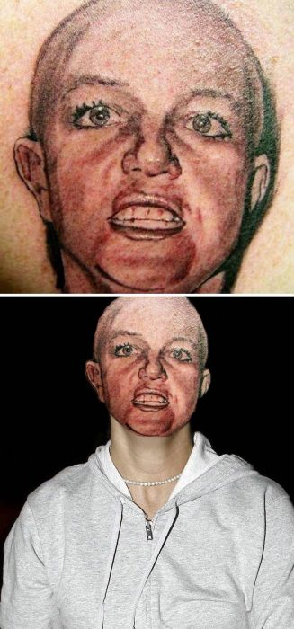 Tatuaje extraño de Britney Spears 