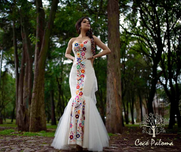 15 Lindos vestidos de novia un de folclor mexicano