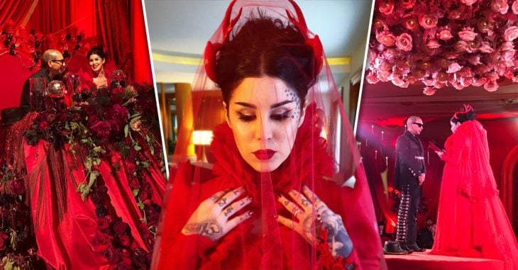 Kat Von D's Incredible Wedding Dress Is Proof Brides Don't Have to Wear White