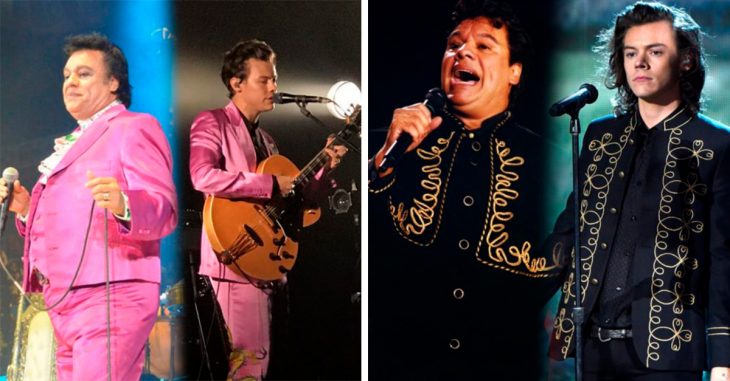 Harry Styles está copiando los outfits de Juan Gabriel y se ve increíblemente bien 