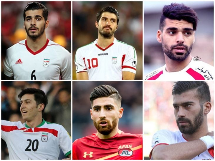 jugadores de futbol de Irán 