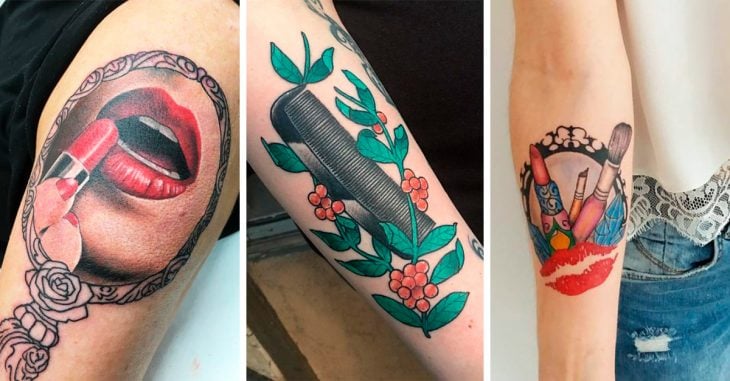 15 Tatuajes inspirados que las amantes de la belleza amarán