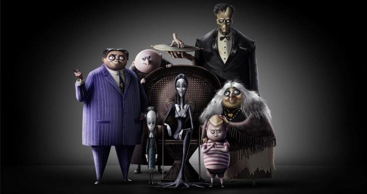 dibujos animados de los locos addams 