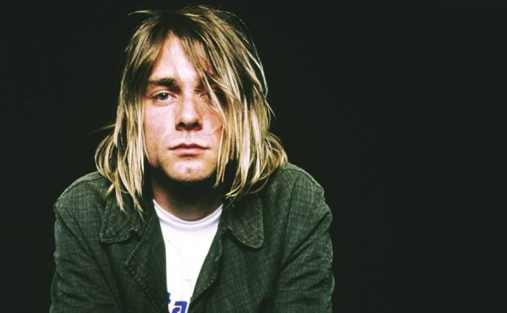 Cantante de nirvana Kurt Cobain 