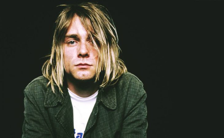 Cantante de nirvana Kurt Cobain 