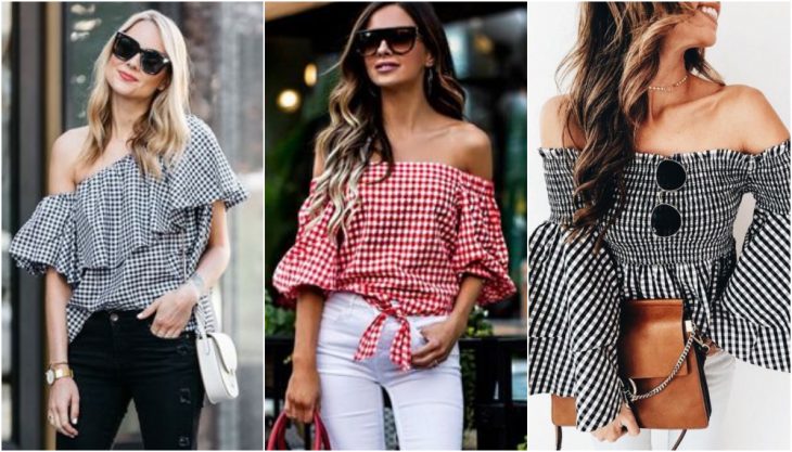 chicas con blusas a cuadros