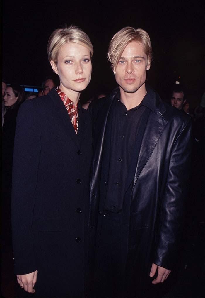 Gwyneth Paltrow y brad Pitt 