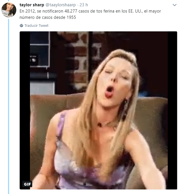 Comentario en twitter de una chica que explica las vacunas 