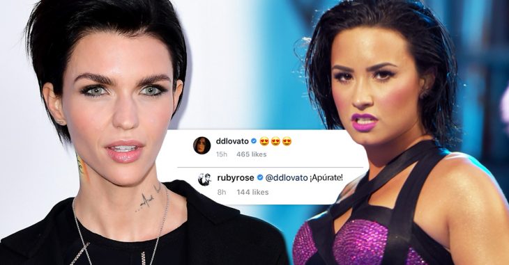 Demi Lovato and Ruby Rose