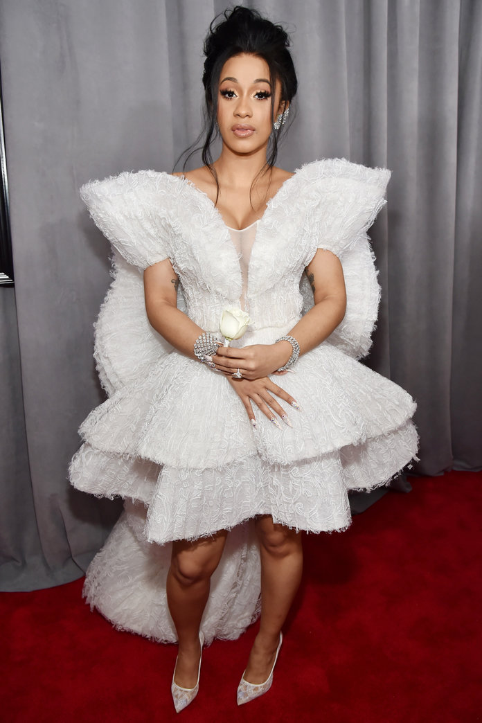 Estilo de Cardi B durante las alfombras rojas 