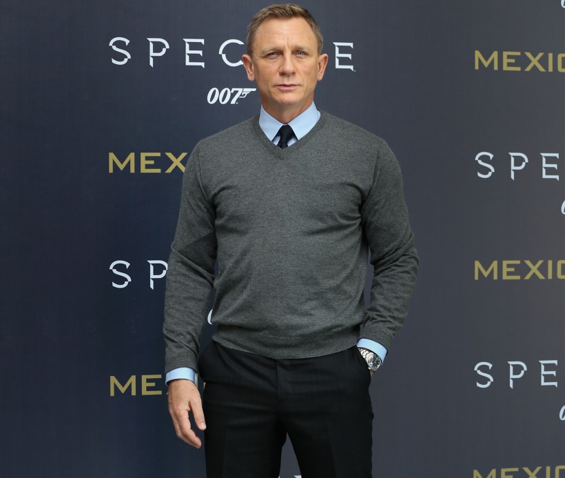 Daniel Craig durante la presentación de james bond 