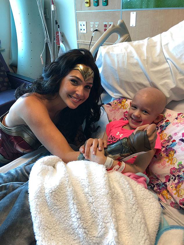 Comentarios en Twitter sobre la visita de Gal Gadot en el hospital 