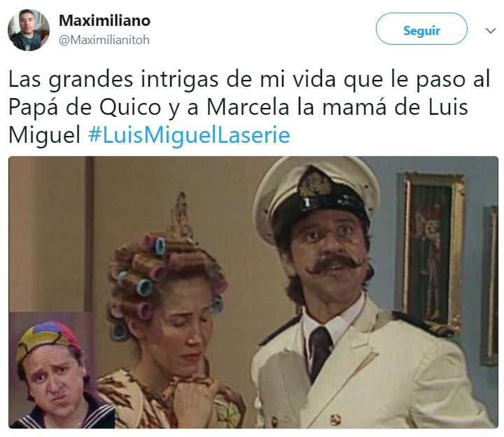 Comentarios en Twitter sobre el final de temporada de Luis Miguel: la serie 